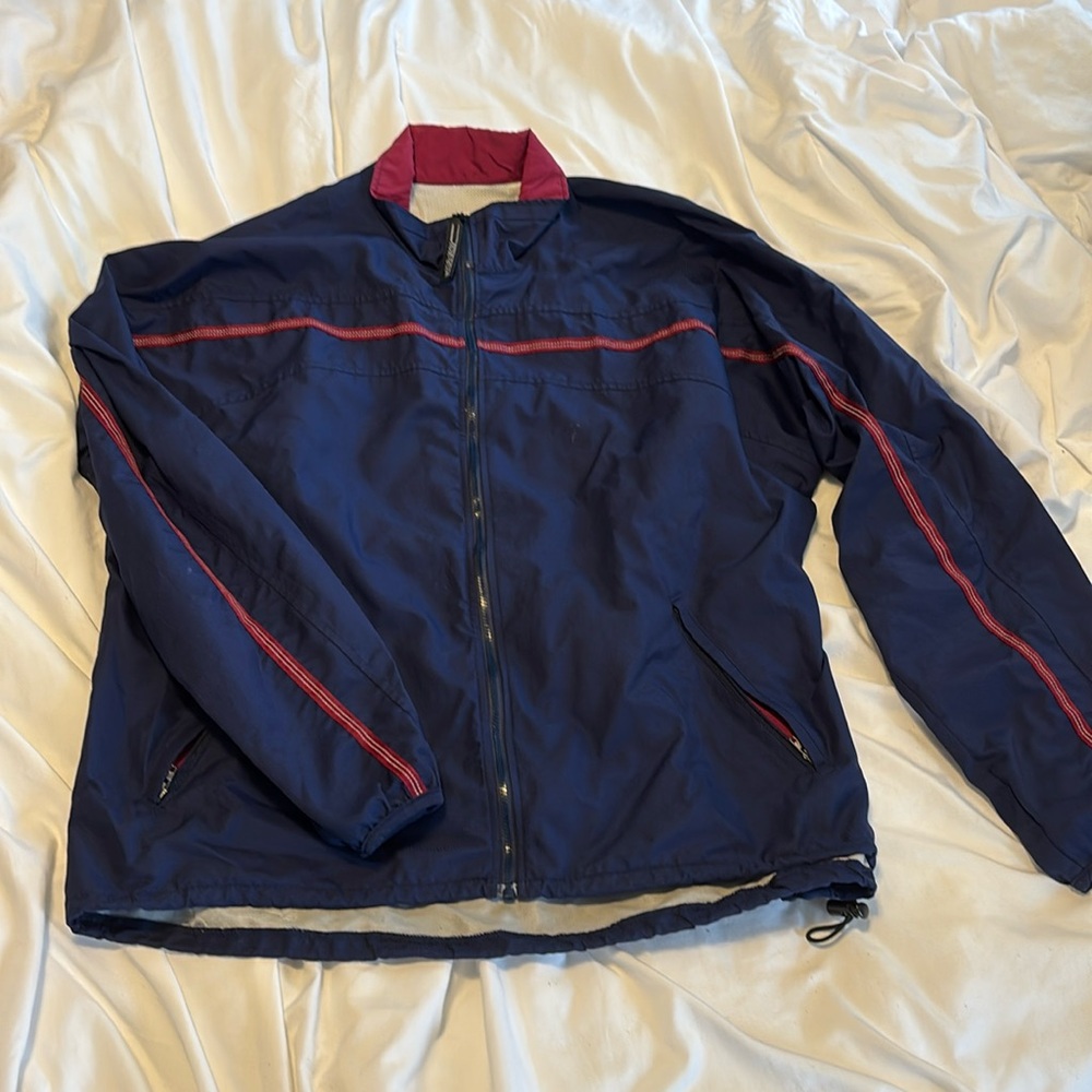Blue and Purple Windbreaker